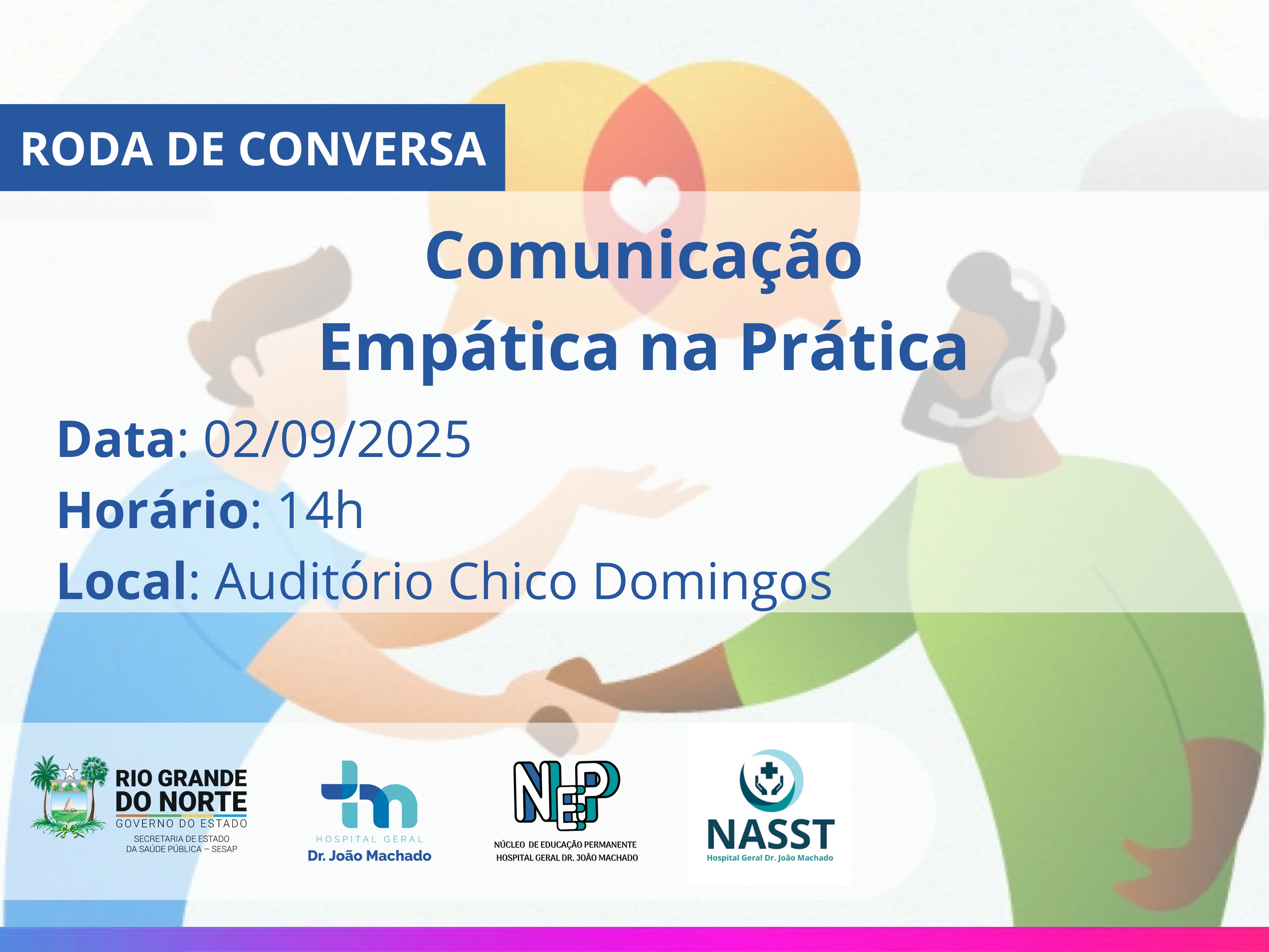Banner do evento Comunicação Empática na Prática